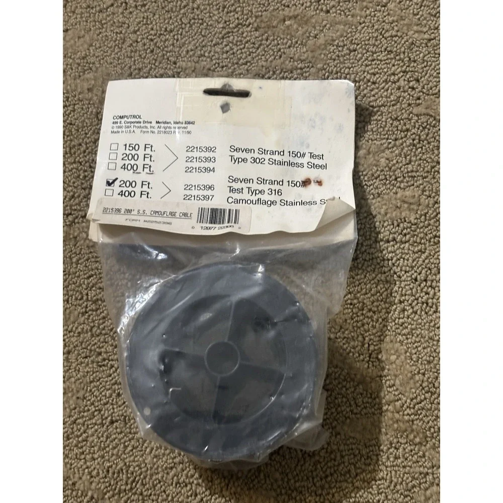 Cannon 200ft Downrigger Camouflage Cable 2215396